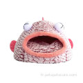 Cat Bed House Pet Nest Fish Eye